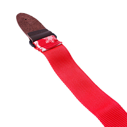 Wagon Straps Christmas Themed Guitar Strap