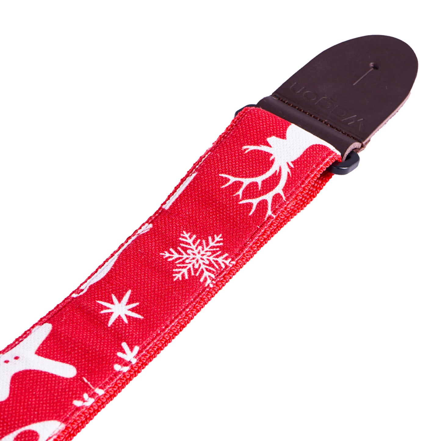 Wagon Straps Christmas Themed Guitar Strap