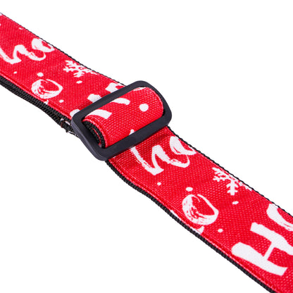 Wagon Straps Christmas Themed Guitar Strap