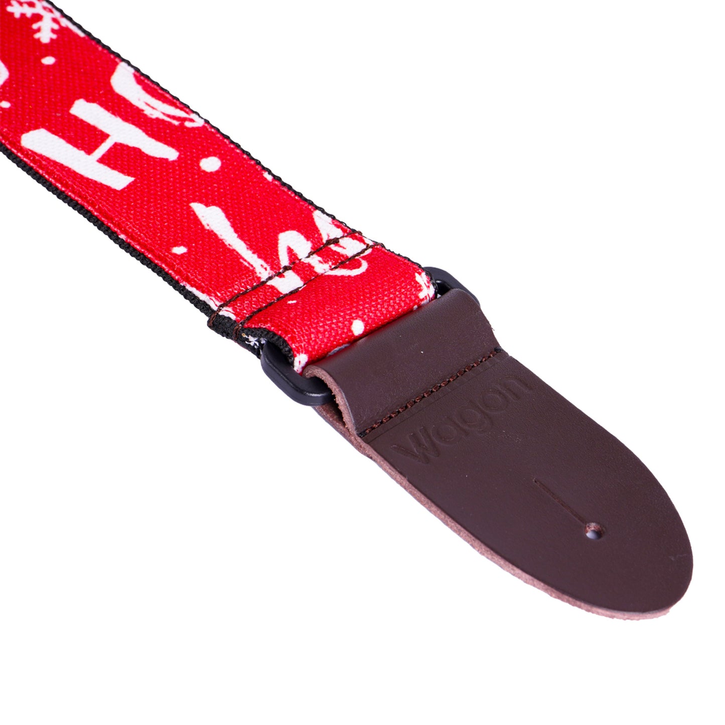 Wagon Straps Christmas Themed Guitar Strap